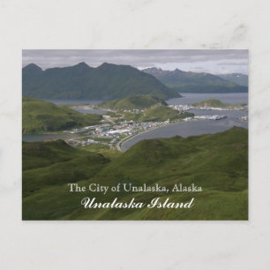 The City of Unalaska, Alaska Vykort