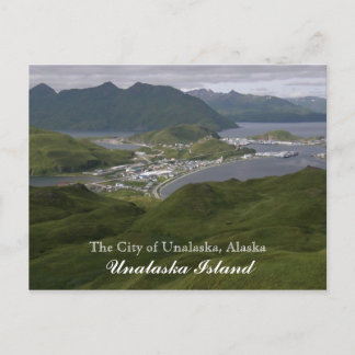 The City of Unalaska, Alaska Vykort