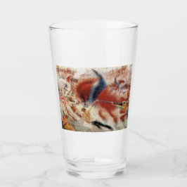 The City Rises (av Umberto Boccioni) Glaskopp