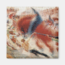 The City Rises (av Umberto Boccioni)