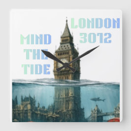 The City that time forgot Fyrkantig Klocka