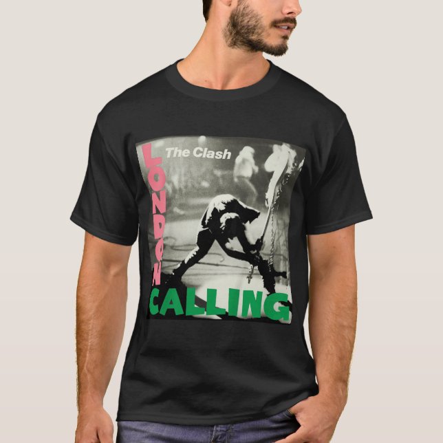 The Clash London Calling vänner T Shirt (Framsida)