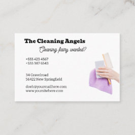 The Cleaning Angels 1 - cleaning - housekeeping Visitkort