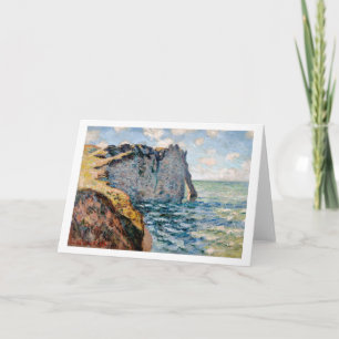 The Cliff of Aval, Monet Kort