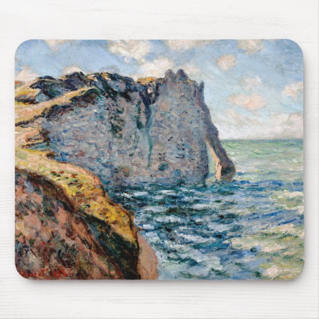 The Cliff of Aval, Monet Musmatta (Framsidan)