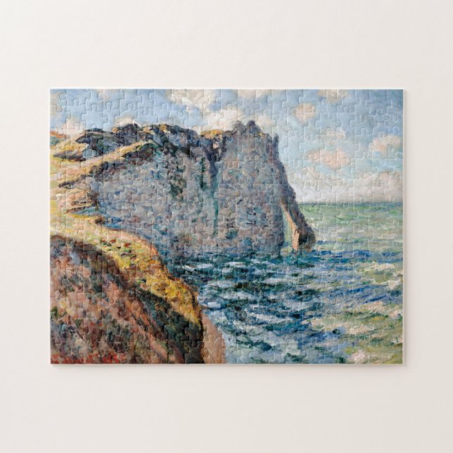 The Cliff of Aval, Monet Pussel (Horisontell)