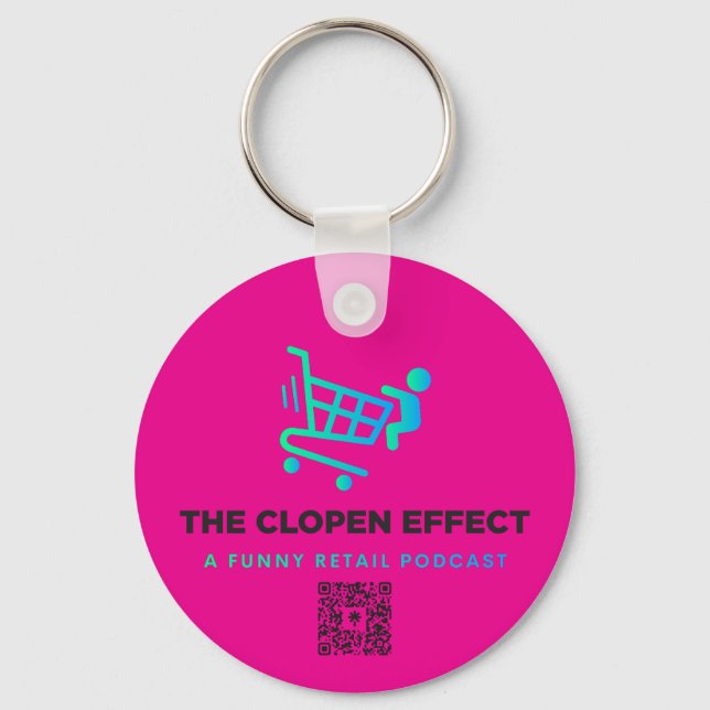 The Clopen Effect-nyckelring Nyckelring (Framsida)