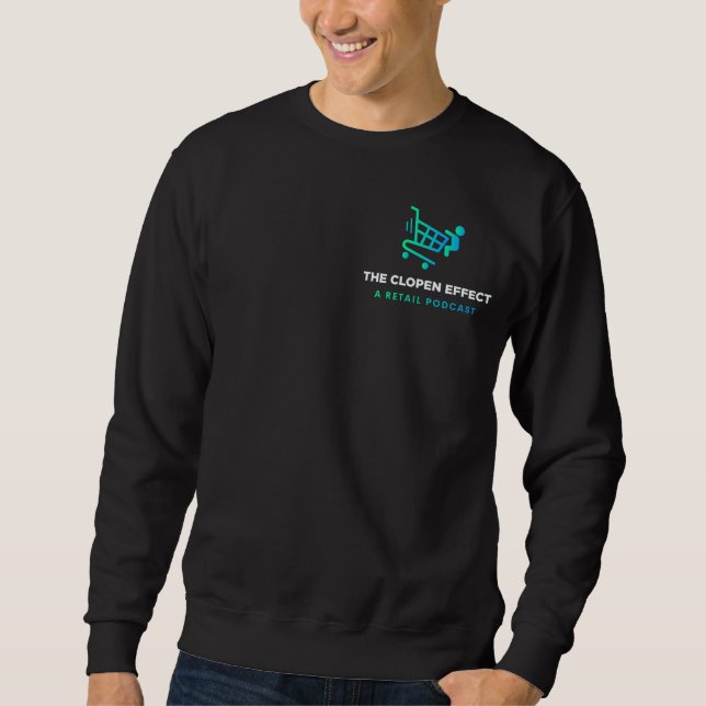 The Clopen Effect QR code  Sweatshirt (Framsida)