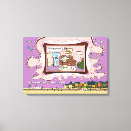 The Closer | Grattis på att vara singel 24x16 Canvastryck