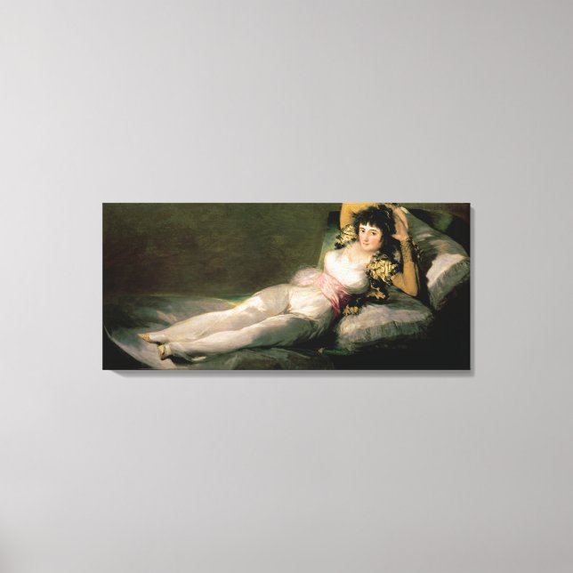 The Clothed Maja, 1800 Canvastryck (Framsida)