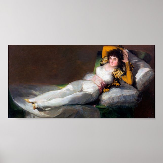 The Clothed Maja, Francisco Goya, 1798-1803 Poster (Framsidan)