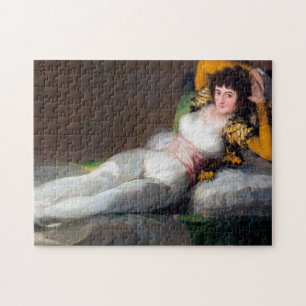 The Clothed Maja, Francisco Goya, 1798-1803 Pussel