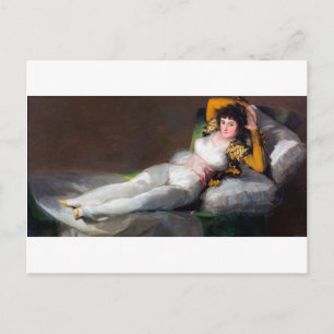 The Clothed Maja, Francisco Goya, 1798-1803 Vykort