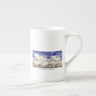 The Clouds and Blue Sky Benporslin Mugg