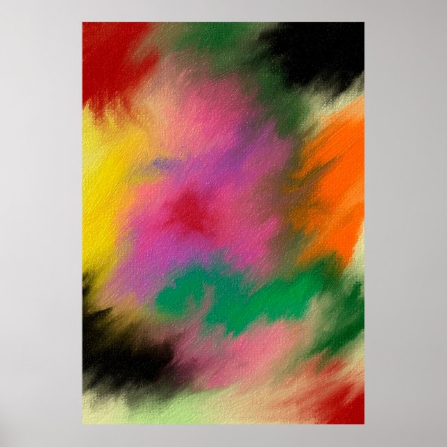 The clown in the rain poster (Framsidan)