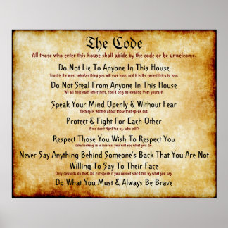 The Code Poster