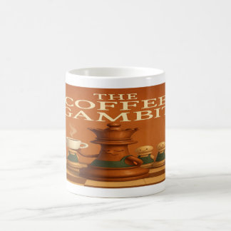 The Coffee Gambit: Cute Chess Mug Kaffemugg
