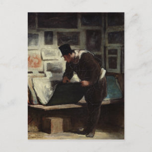 The Collector of Engravings, 1860-62 Vykort