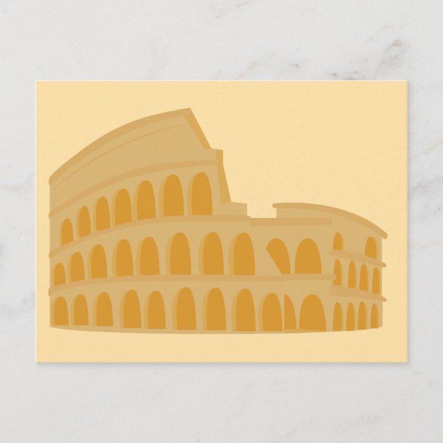 The Colosseum from Italy Vykort (Framsida)
