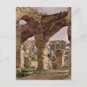 The Colosseum, Rom, 1835 Vykort