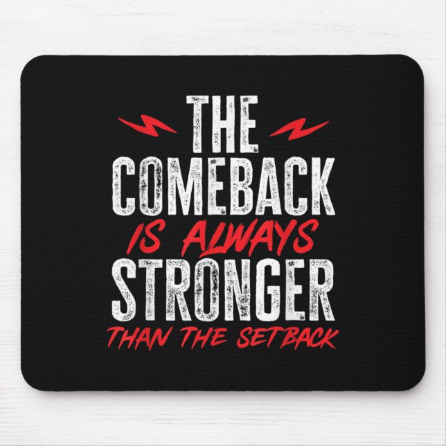 The Comeback Is Always Stronger Than The Setback M Musmatta (Framsidan)