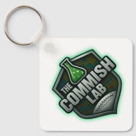 THE COMMISH LAB KEYCHAIN NYCKELRING