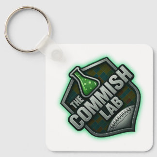 THE COMMISH LAB KEYCHAIN NYCKELRING