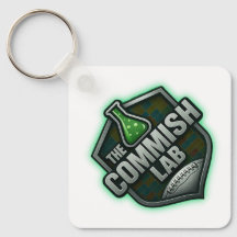 THE COMMISH LAB NYCKELRING