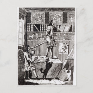 The complicated Richardson, 1724 Vykort