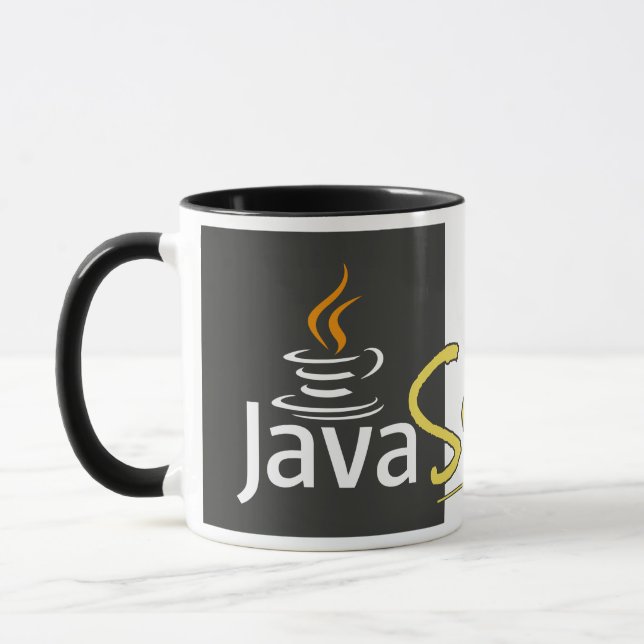 The Confusing JavaScript Mug - Black Mugg (Vänster)