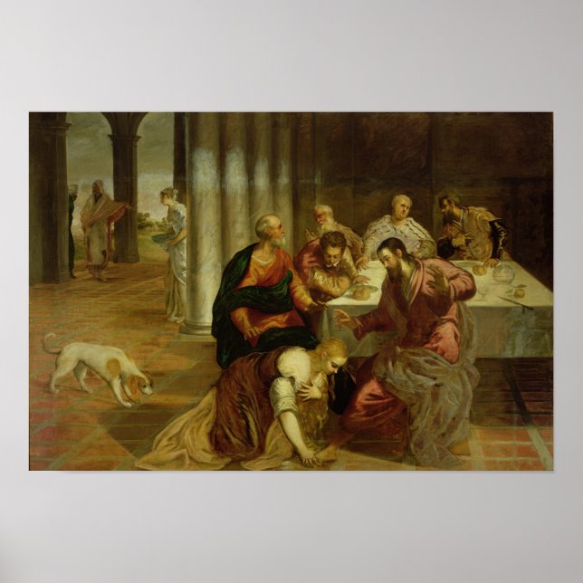 The Conversion of Mary Magdalene, 1546-7 Poster (Framsidan)