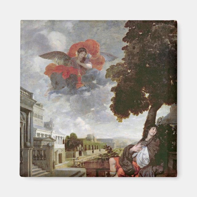 The Conversion of St. Augustine, 1663 Magnet (Framsidan)