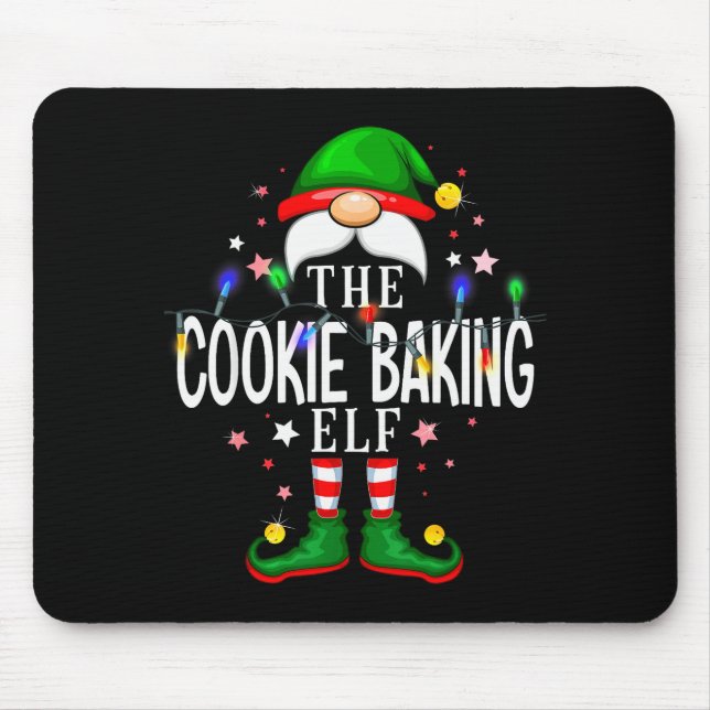 The Cookie Baking Elf Christmas Family Pajama Part Musmatta (Framsidan)