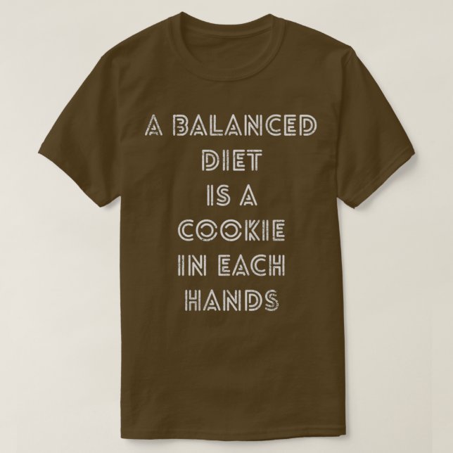The Cookie Diet  T Shirt (Design framsida)
