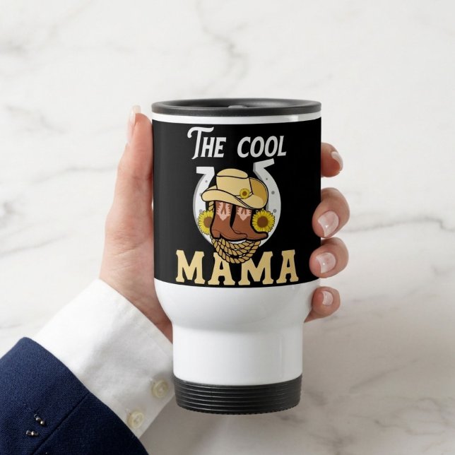 The Cool Mama | Västerländsk mors dag unik Resemugg (Skapare uppladdad)