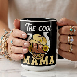 The Cool Mama | Västerländsk mors dag unik Två-Tonad Mugg