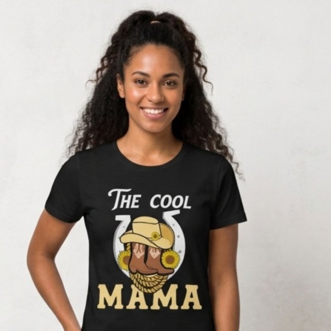 The Cool Mama | Western Mother’s Day Unique T Shirt (Skapare uppladdad)