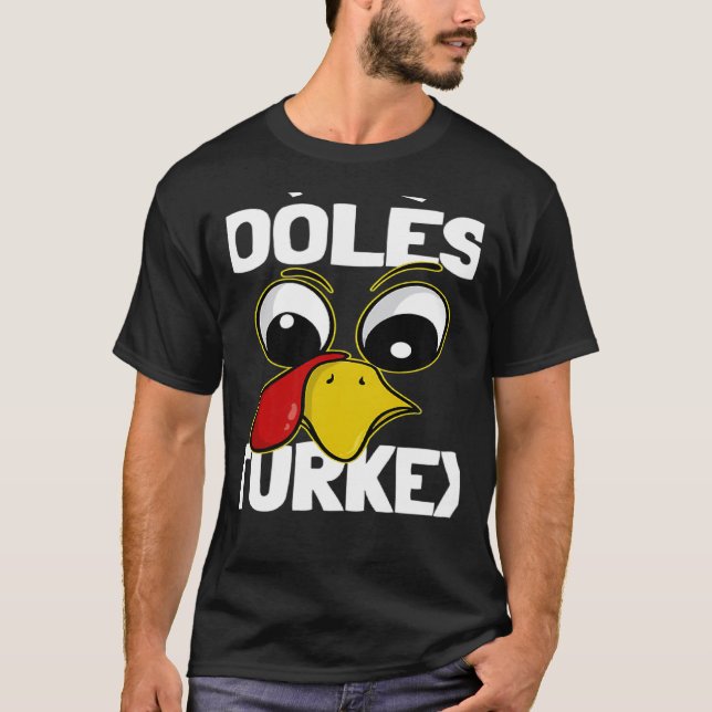 The Coolest Turkey Family Group Matching Thanksgiv T Shirt (Framsida)