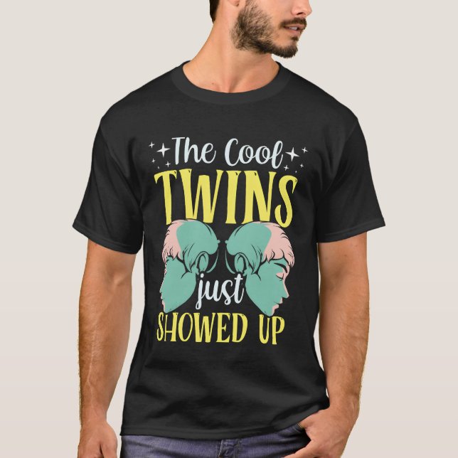 The Coolwins Just Showed Upwin Humor Funny girl T Shirt (Framsida)