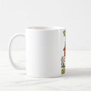 The Coop är min lyckliga plats Rolig Kyckling-mugg Kaffemugg