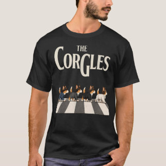 The Corgles Roliga Söta Corgi Hundälskare Födelsed T Shirt