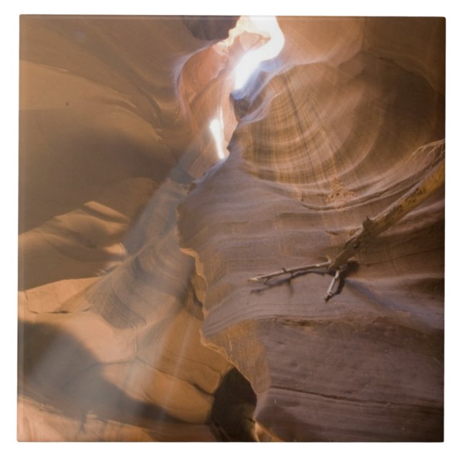 The Corkscrew i Upper Antelope Canyon, Navajo Kakelplatta (Framsidan)