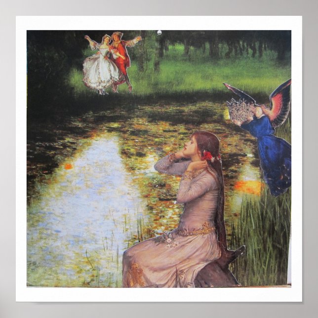 The Coronation - collage art Poster (Framsidan)