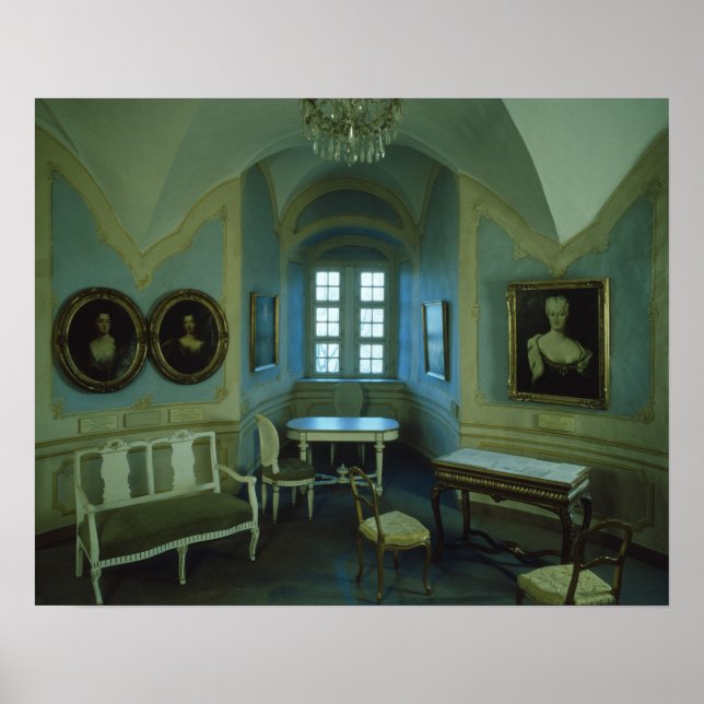 The Cosel Room, Burg Stolpen, c.1100 Poster (Framsidan)