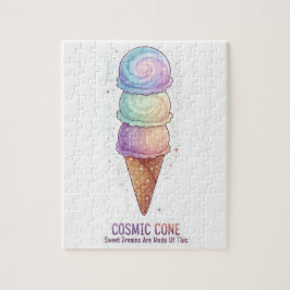The Cosmic Cone | Galaxy Ice Cream Pussel