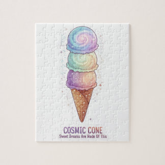 The Cosmic Cone | Galaxy Ice Cream Pussel
