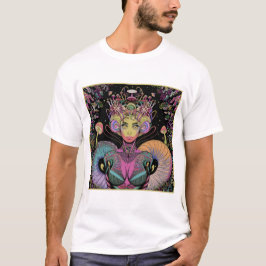 The Cosmic Forest Queen T Shirt
