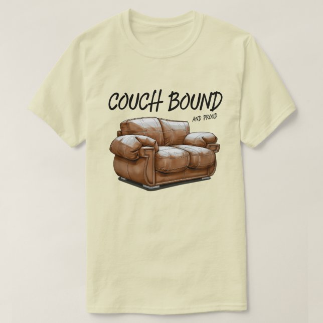 The Couch Club T Shirt (Design framsida)