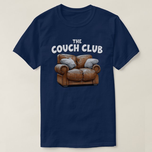 The Couch Club T Shirt (Design framsida)