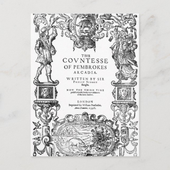 "The Countess of Pembroke's" Vykort (Framsida)